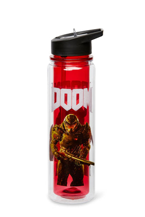 DOOM Cyberdemon 16oz Double Walled Plastic Water Bottle