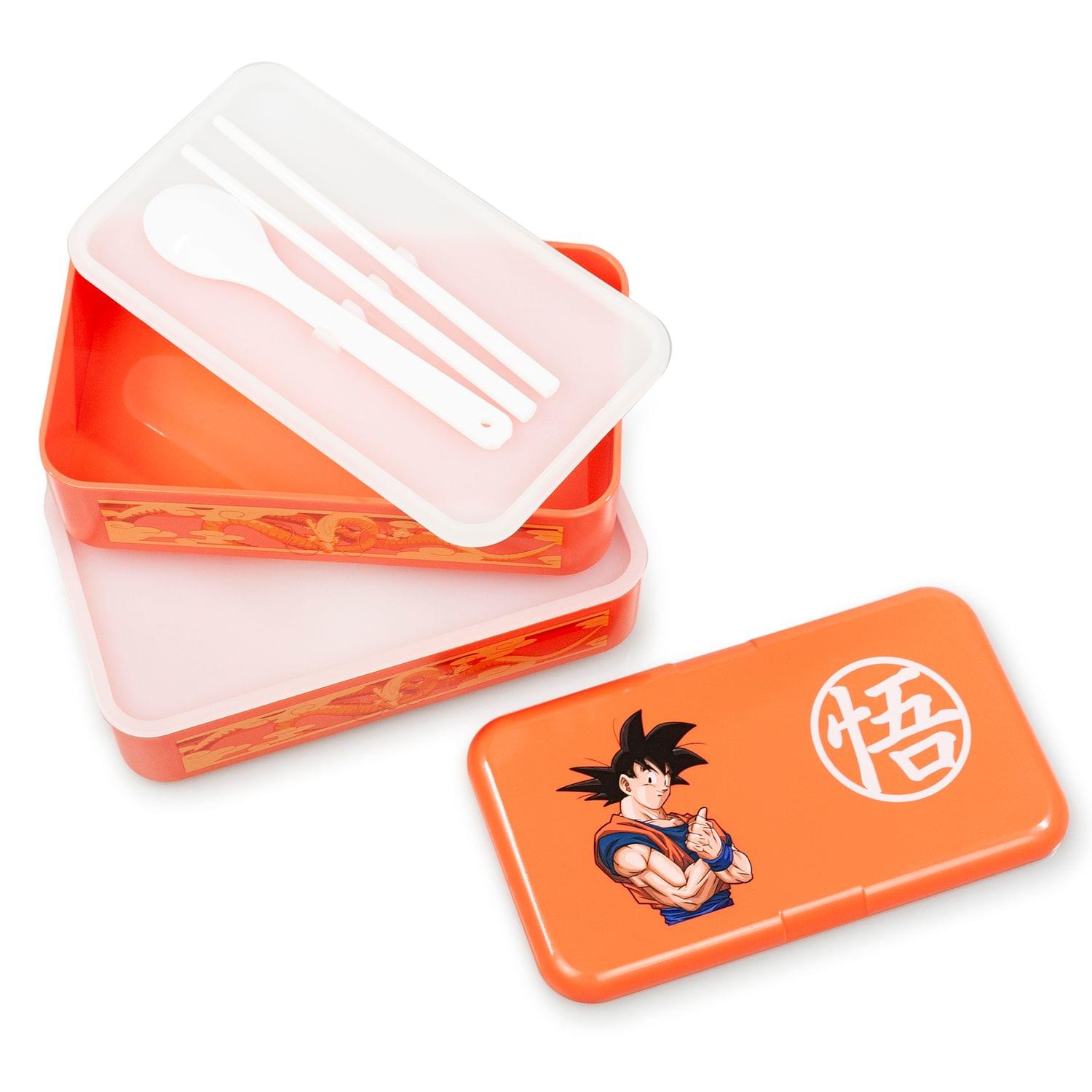 Dragon Ball Z Goku Bento Box w/ Chopsticks & Spoon