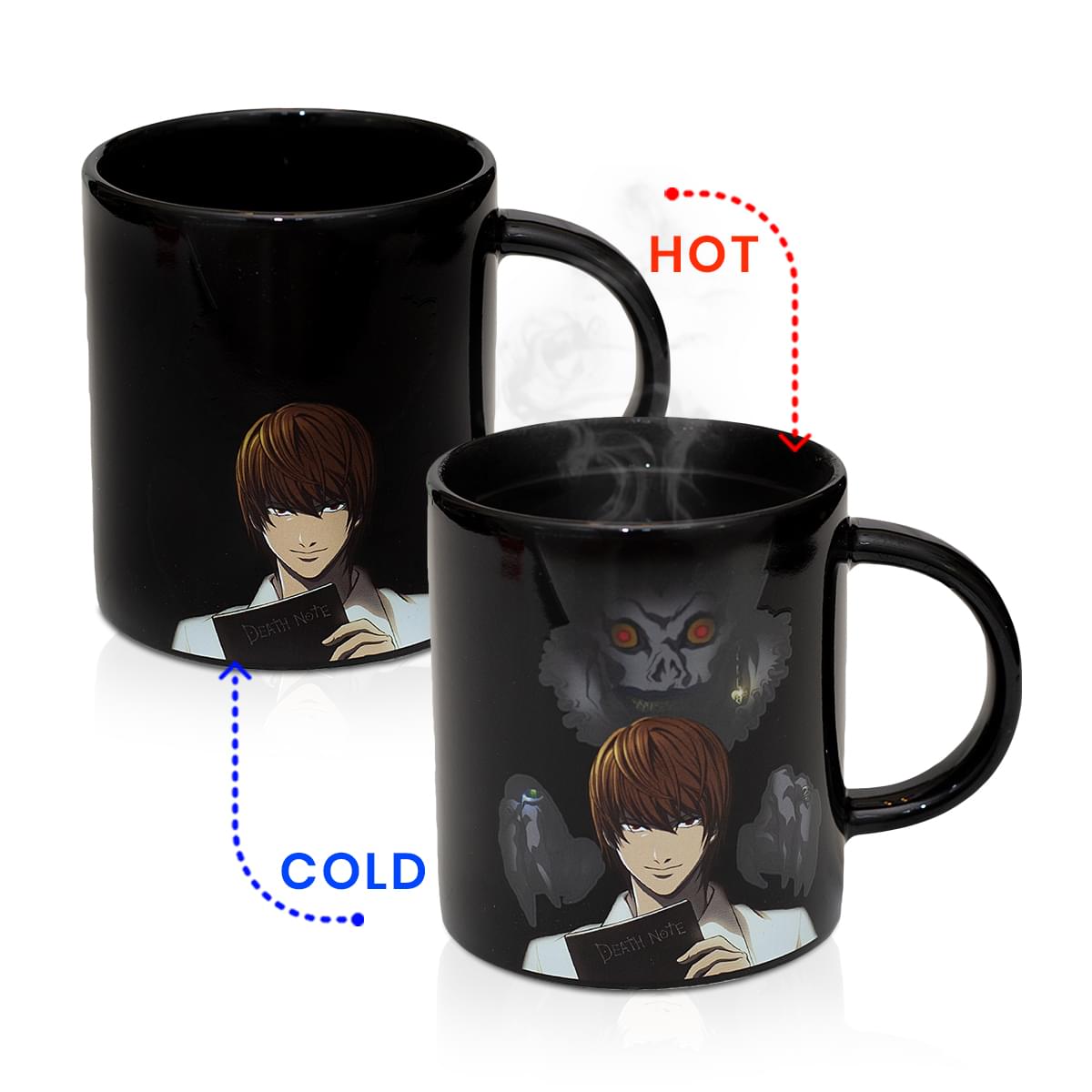 Death Note Coffee Cup | Heat-Changing 16 Ounce Ceramic Anime Coffee Mug