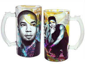 Empire Music Money Power 16oz Glass Beer Mug