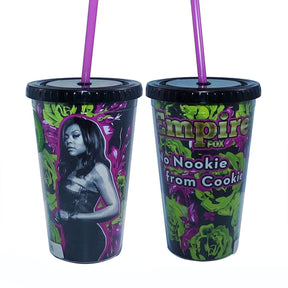 Empire Cookie "No Nookie" 16oz Carnival Cup w/ Straw & Lid