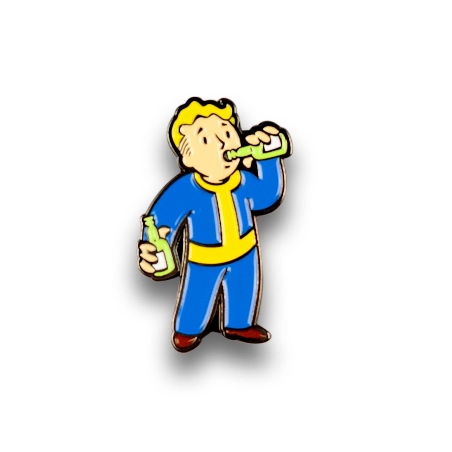 Fallout Party Boy Perk Pin | Official Fallout Video Game Small Enamel Pin