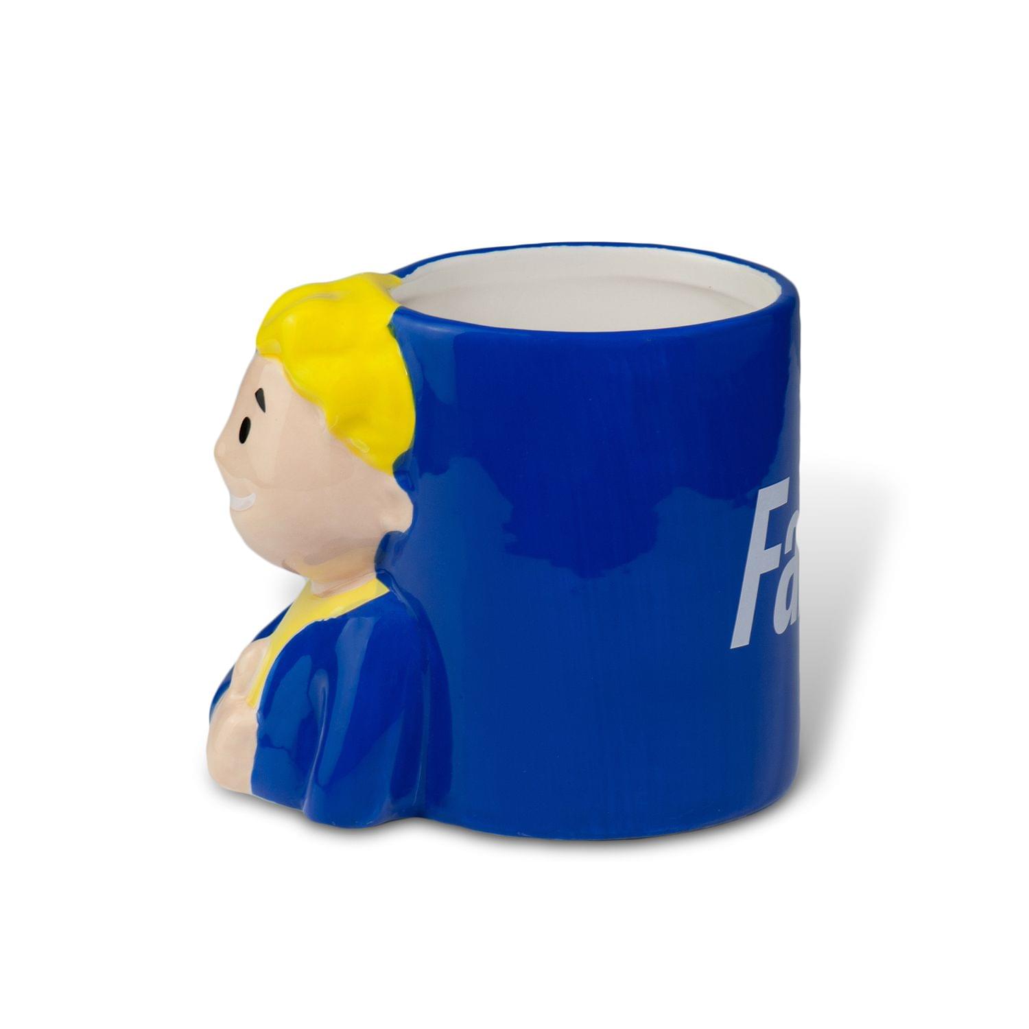 Fallout Collectibles Smiling Vault Boy Thumbs Up 3D Coffee Mug | 20 Ounces