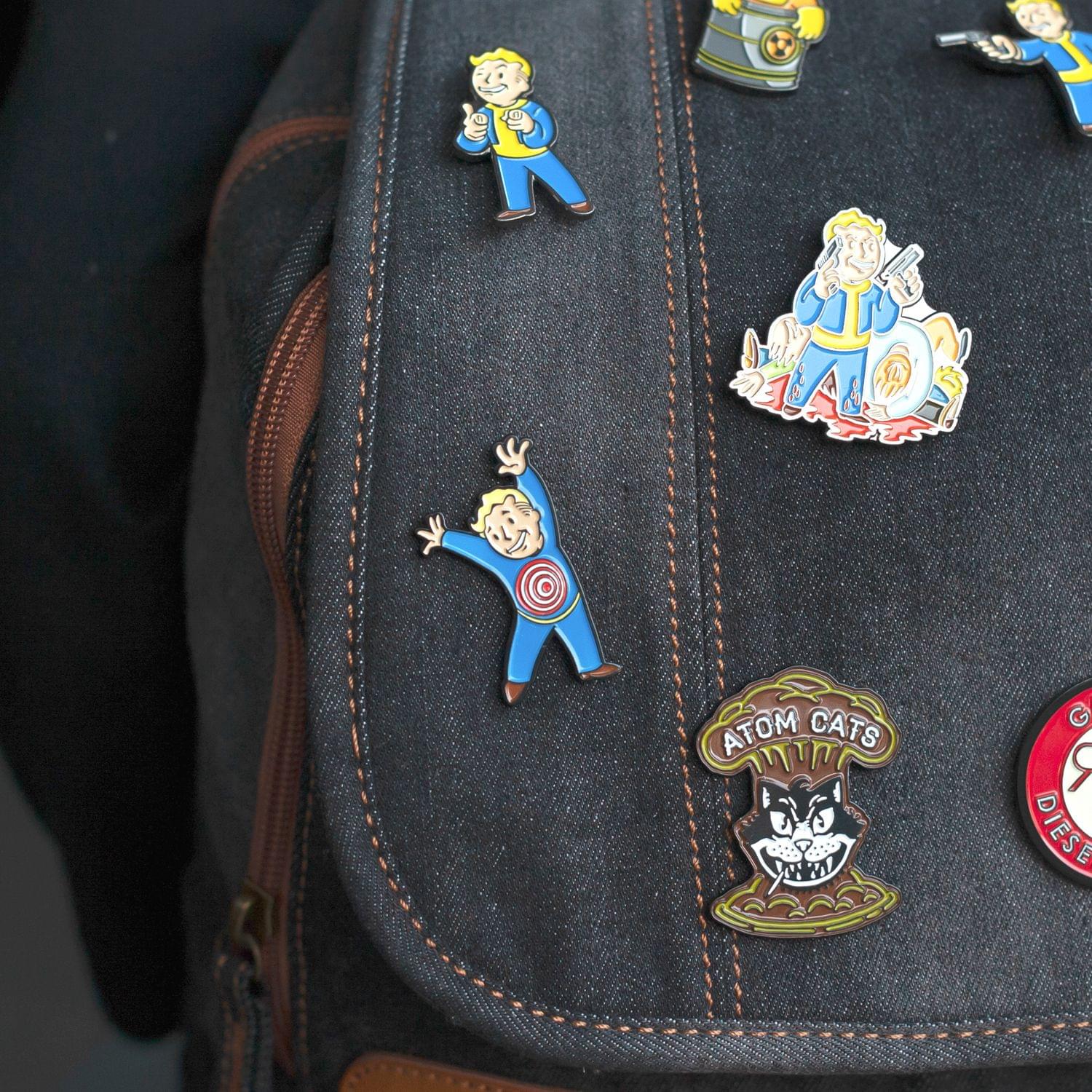 Fallout Collectibles | Vault Boy Collector’s Edition Moving Target Perk Pin