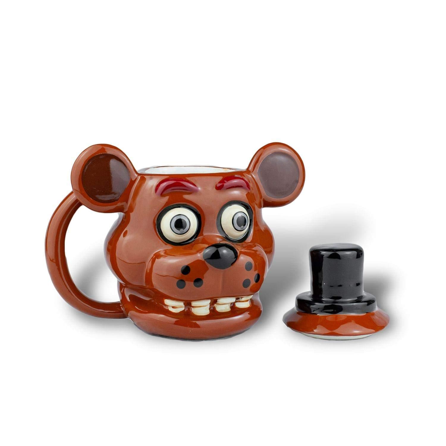 Five Nights At Freddy's Freddy Fazbear 20oz Ceramic Molded Mug