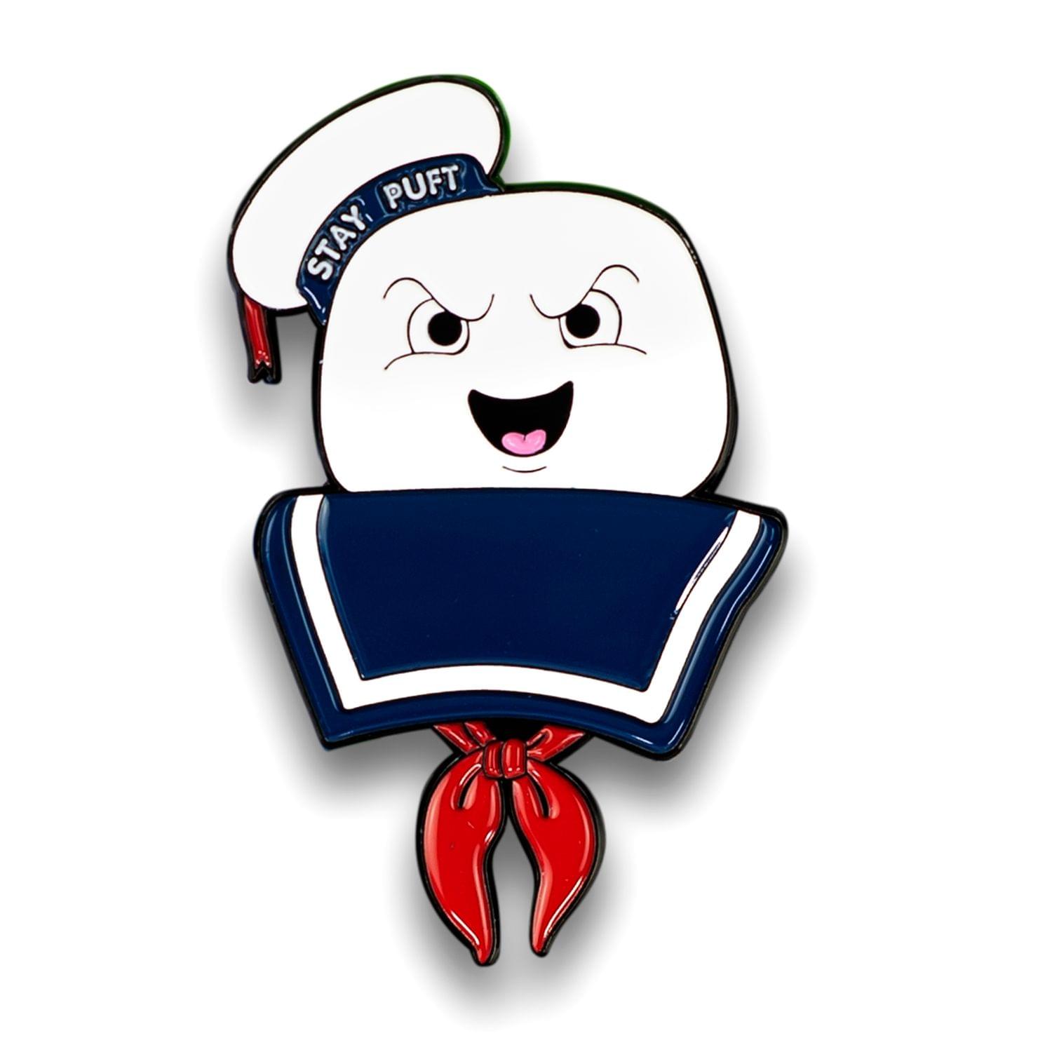 Ghostbusters Collectibles | Ghostbusters Stay Puft Marshmallow Man Enamel Collector Pin