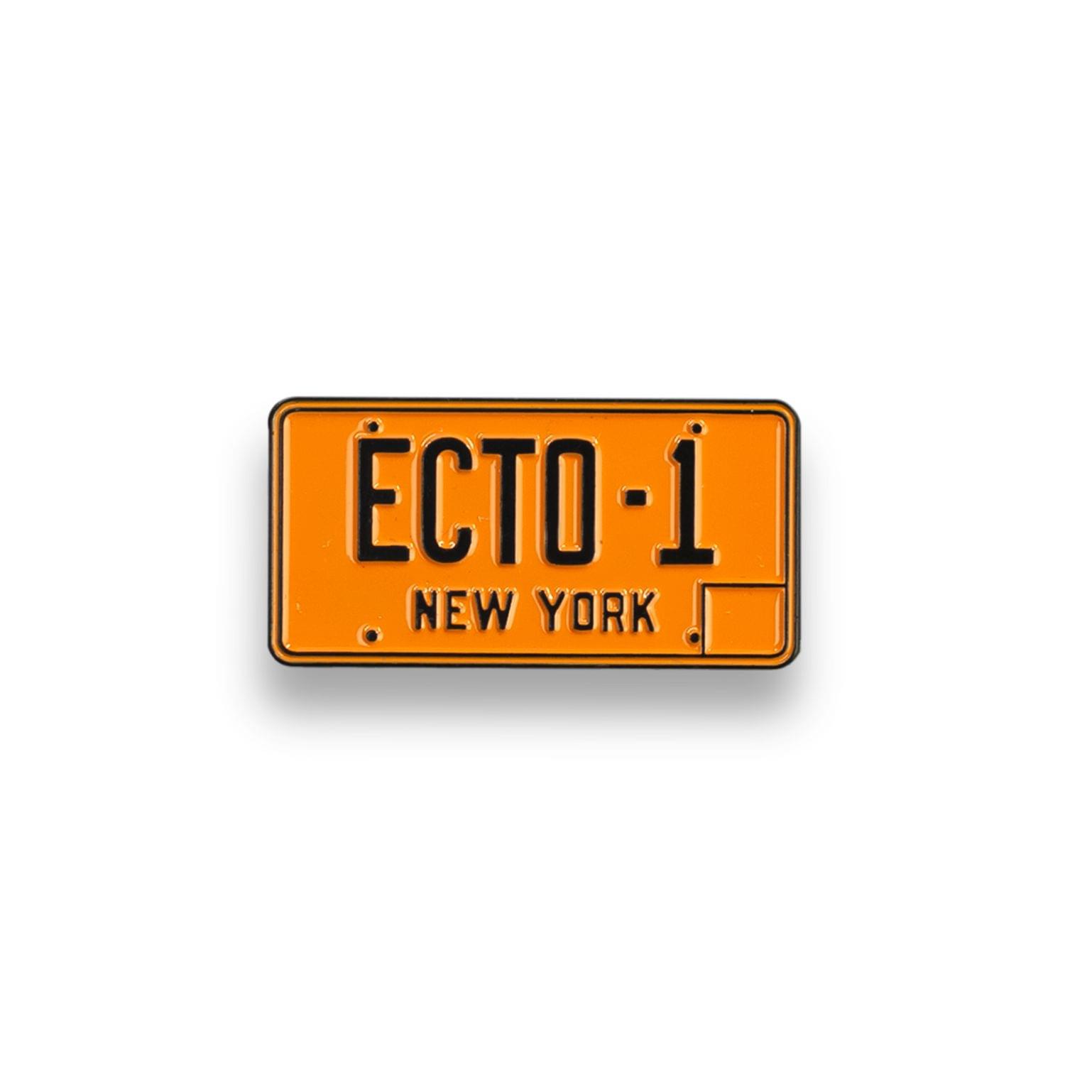 Ghostbusters Exclusive Ecto-1 License Plate Pin | Perfect For Ghostbuster Fans