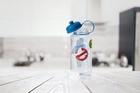 Ghostbusters Stay Puft 32oz Plastic Water Bottle w/ Ice Cube Molds