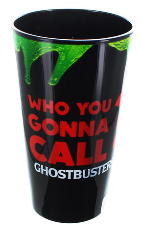 Ghostbusters Pint Glass Set: Who You Gonna Call & Slimer