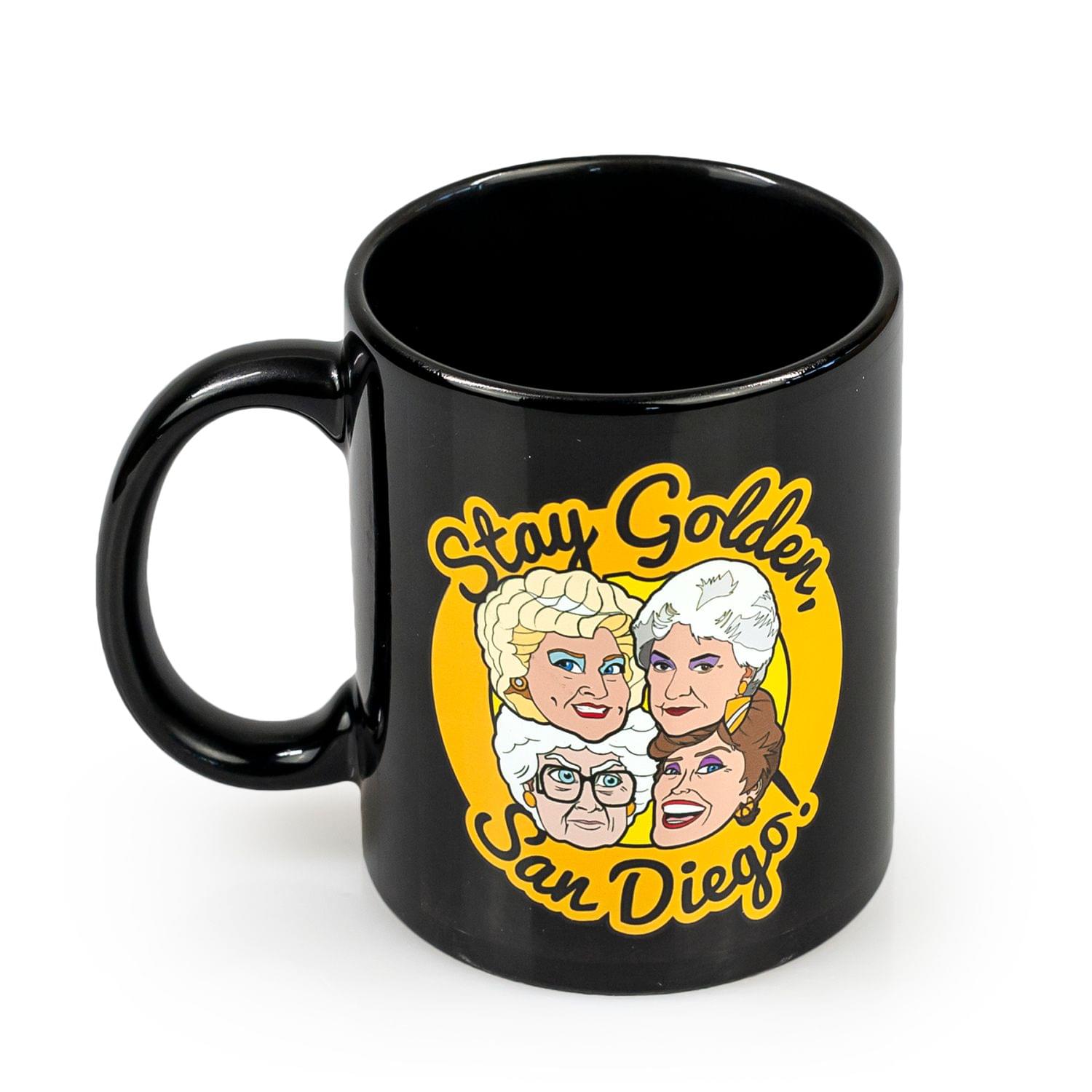 The Golden Girls Stay Golden San Diego Ceramic Mug | 11 Ounces| Golden Girls Mug