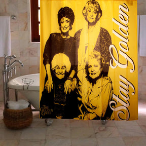 Golden Girls Collectibles | Golden Girls Stay Golden Shower Polyester Curtain