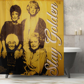 Golden Girls Collectibles | Golden Girls Stay Golden Shower Polyester Curtain