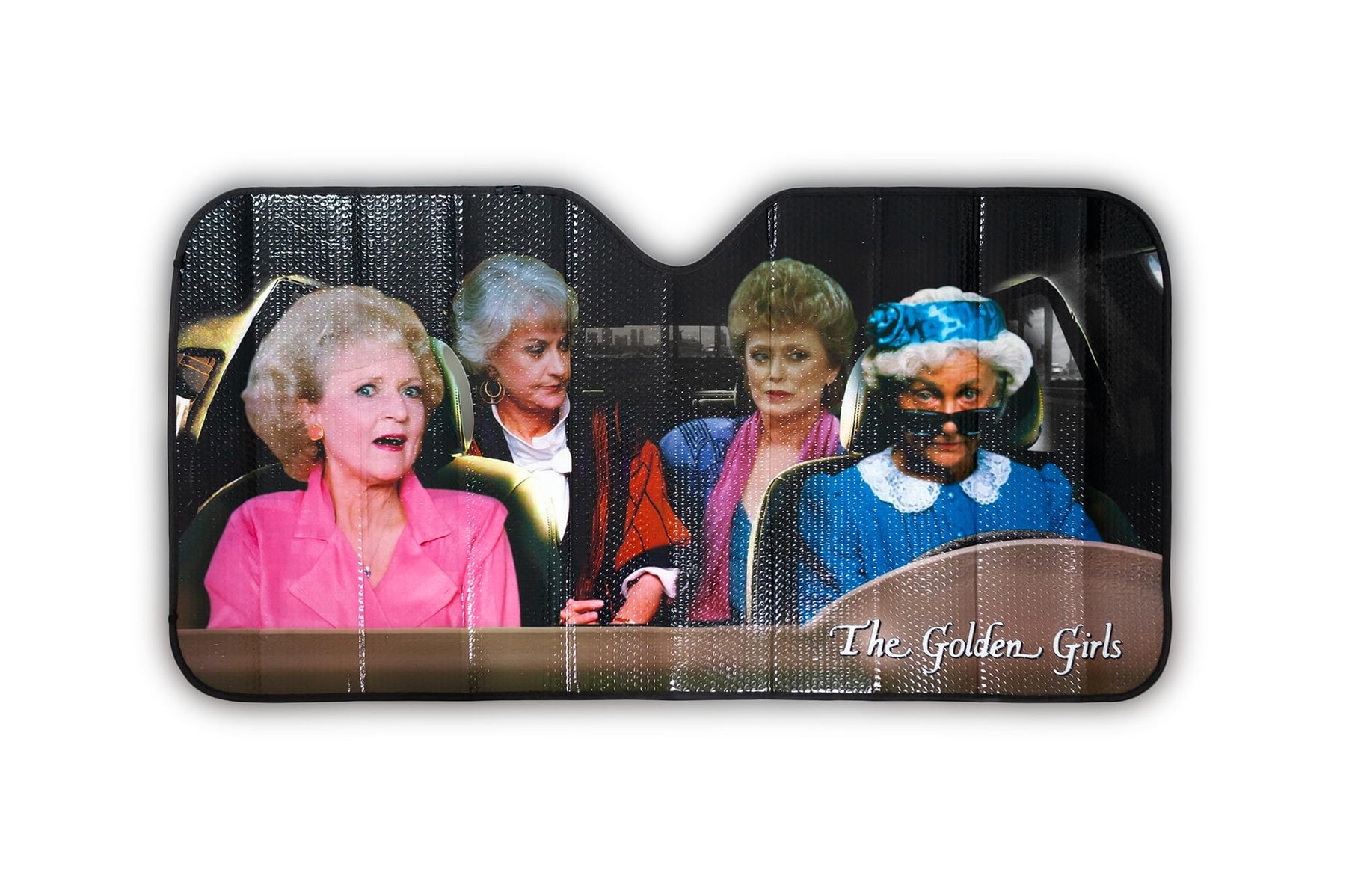 The Golden Girls Car Sunshade with Sophia Driving Toynk Exclusive