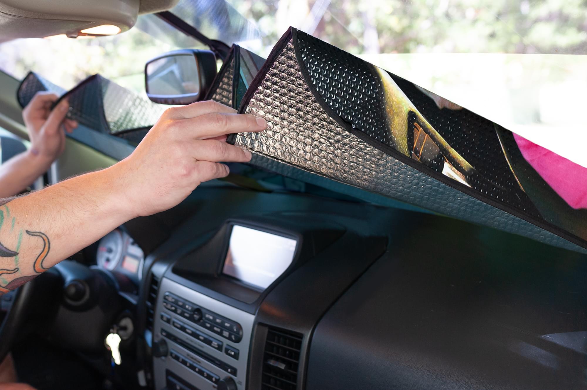 The Golden Girls Car Sunshade with Sophia Driving Toynk Exclusive