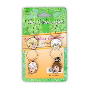 Golden Girls Wine Charms, Set of 4