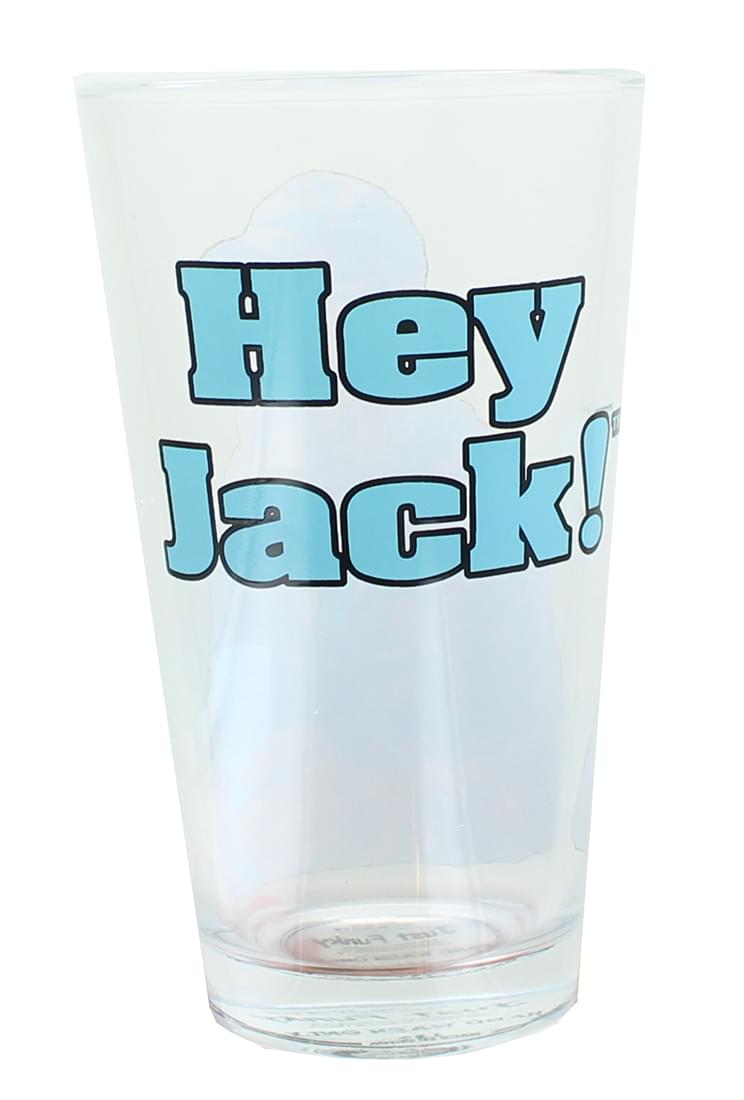 Duck Commander Si Hey Jack 16oz Clear Pint Glass