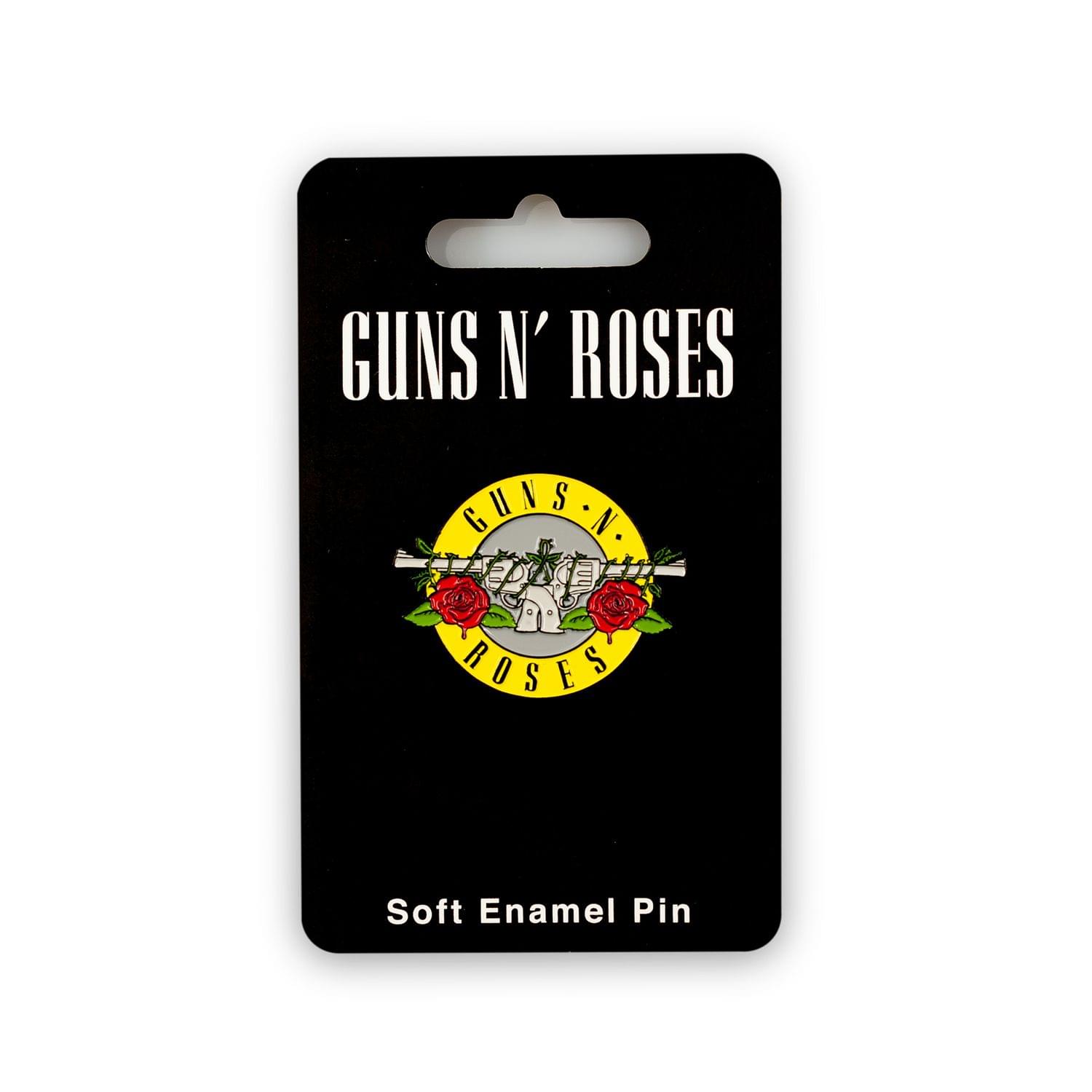 OFFICIAL Guns N' Roses "Bullet" Logo Collectible Pin | Rock Band Collector's Pin