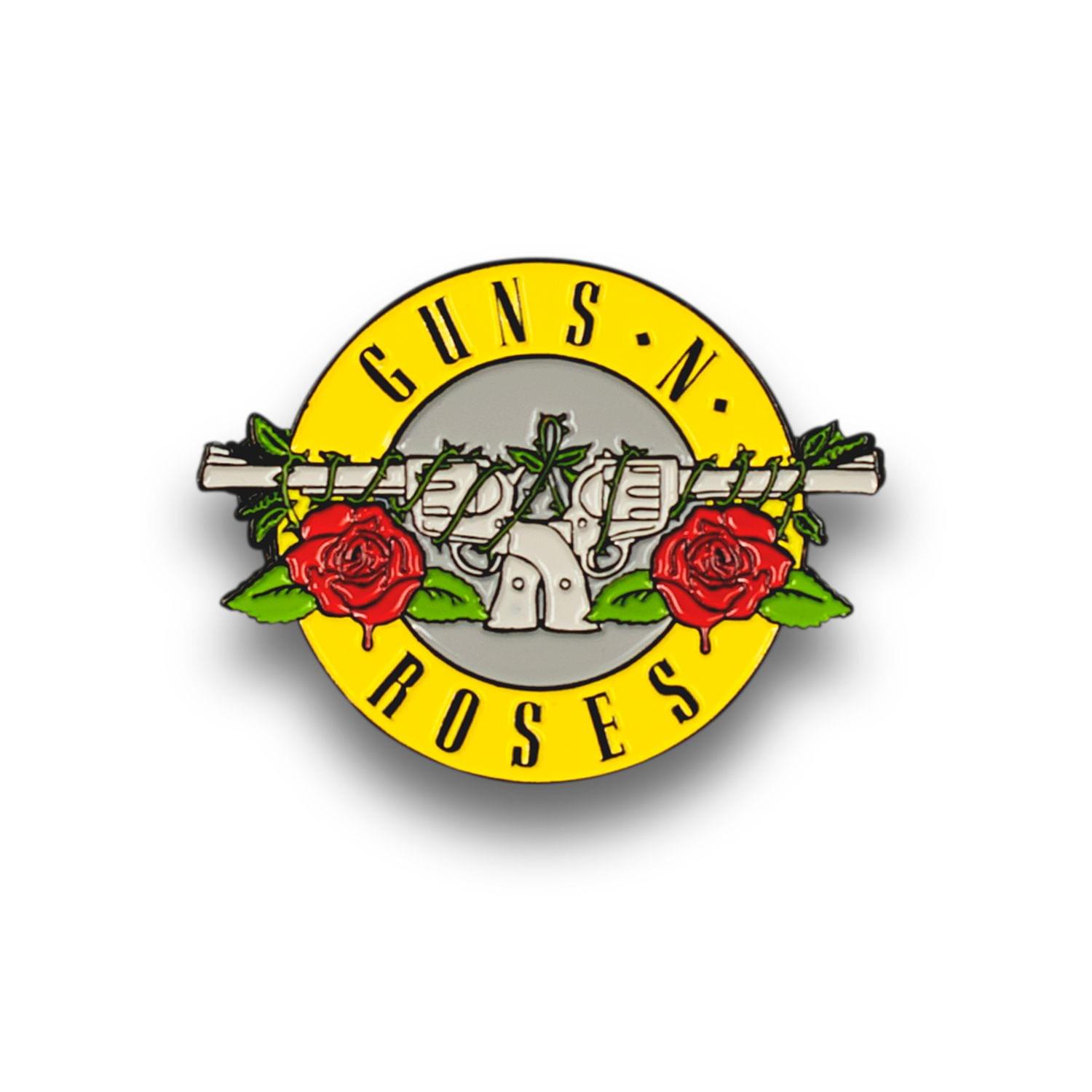 OFFICIAL Guns N' Roses "Bullet" Logo Collectible Pin | Rock Band Collector's Pin