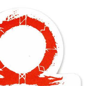 God of War 2018 Omega Logo Car Magnet | Kratos And Son | Video Game Collectible