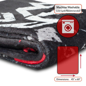 Gears Of War Lightweight Fleece Throw Blanket | 45 x 60 Inches