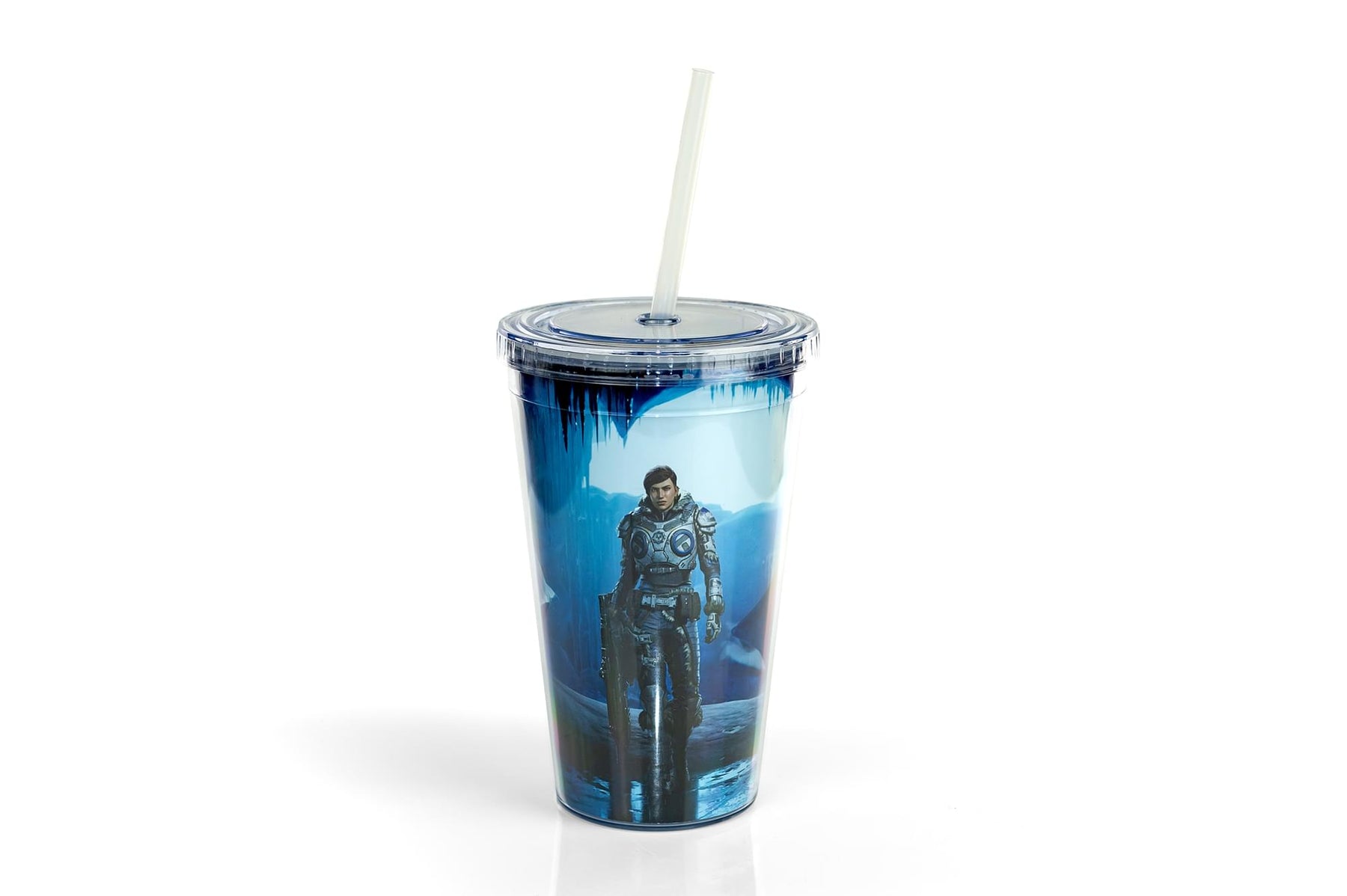 Gears Of War 5 16 oz Plastic Carnival Cup | Hand Wash, Do Not Microwave| Cold Fluids Only