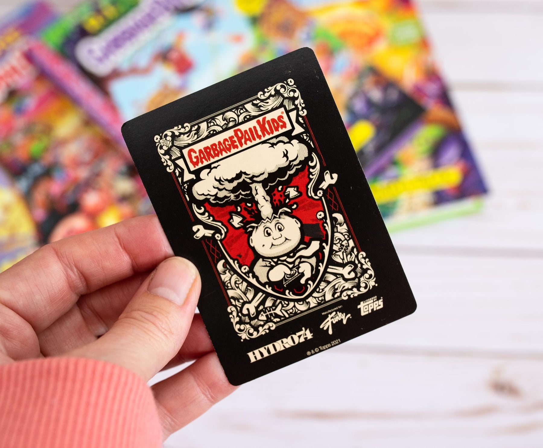 Garbage Pail Kids Playing Cards Designed By Hydro74 | Plus Hot Scott Sticker