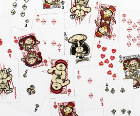 Garbage Pail Kids Playing Cards Designed By Hydro74 | Plus Adam Bomb Sticker