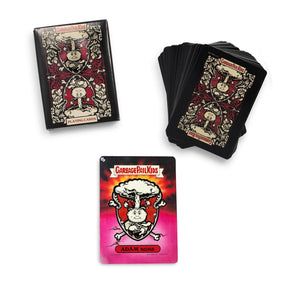 Garbage Pail Kids Playing Cards Designed By Hydro74 | Plus Adam Bomb Sticker