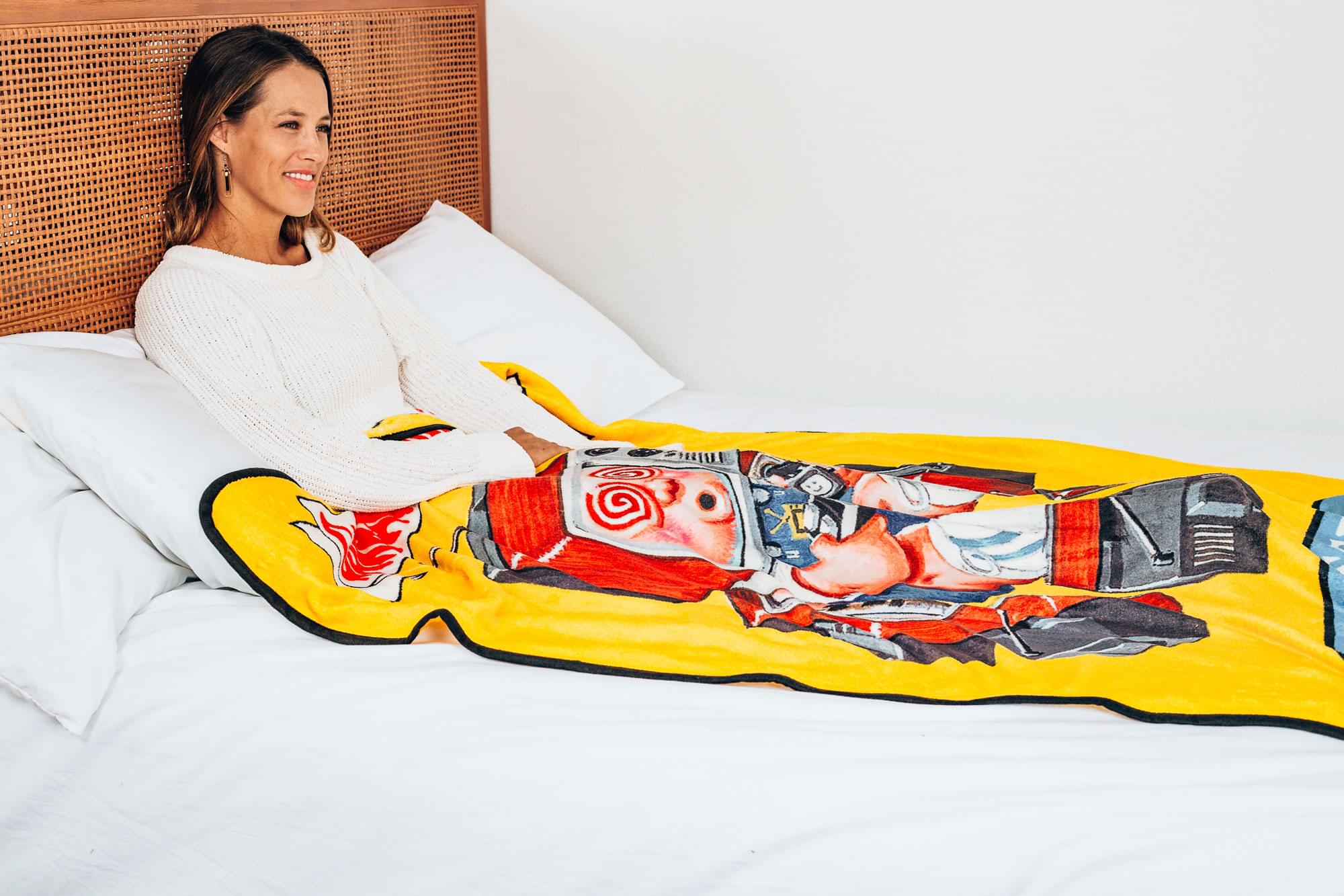 Garbage Pail Kids Tee-Vee Stevie Fleece Throw Blanket | 45 x 60 Inches