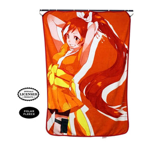 Crunchyroll Hime Lightweight Fleece Throw Blanket | 45 x 60 Inches