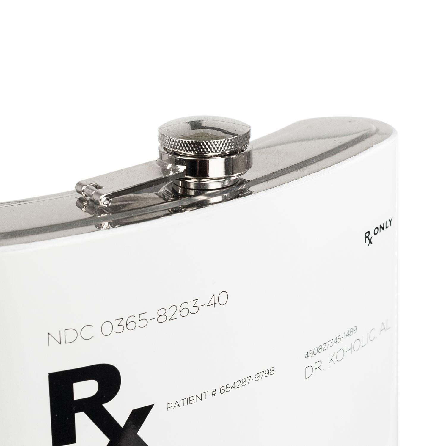 RX Boozemin 64 Ounce Oversized Stainless Steel Flask