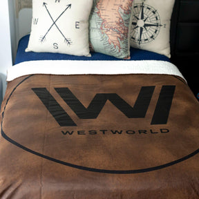 Westworld Logo 45 x 60 Inch Throw Stadium Blanket