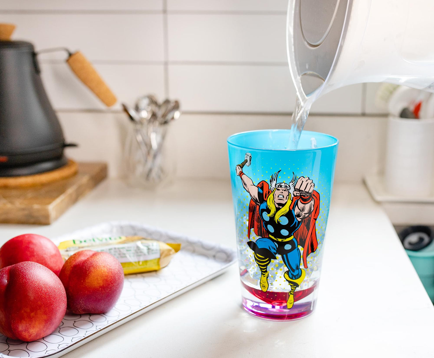 Marvel Retro Thor 16oz Shatter-Proof Acrylic Cup | Free Shipping