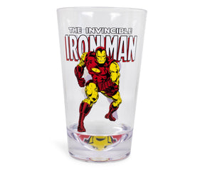 Marvel Retro Iron Man 16oz Shatter-Proof Acrylic Cup