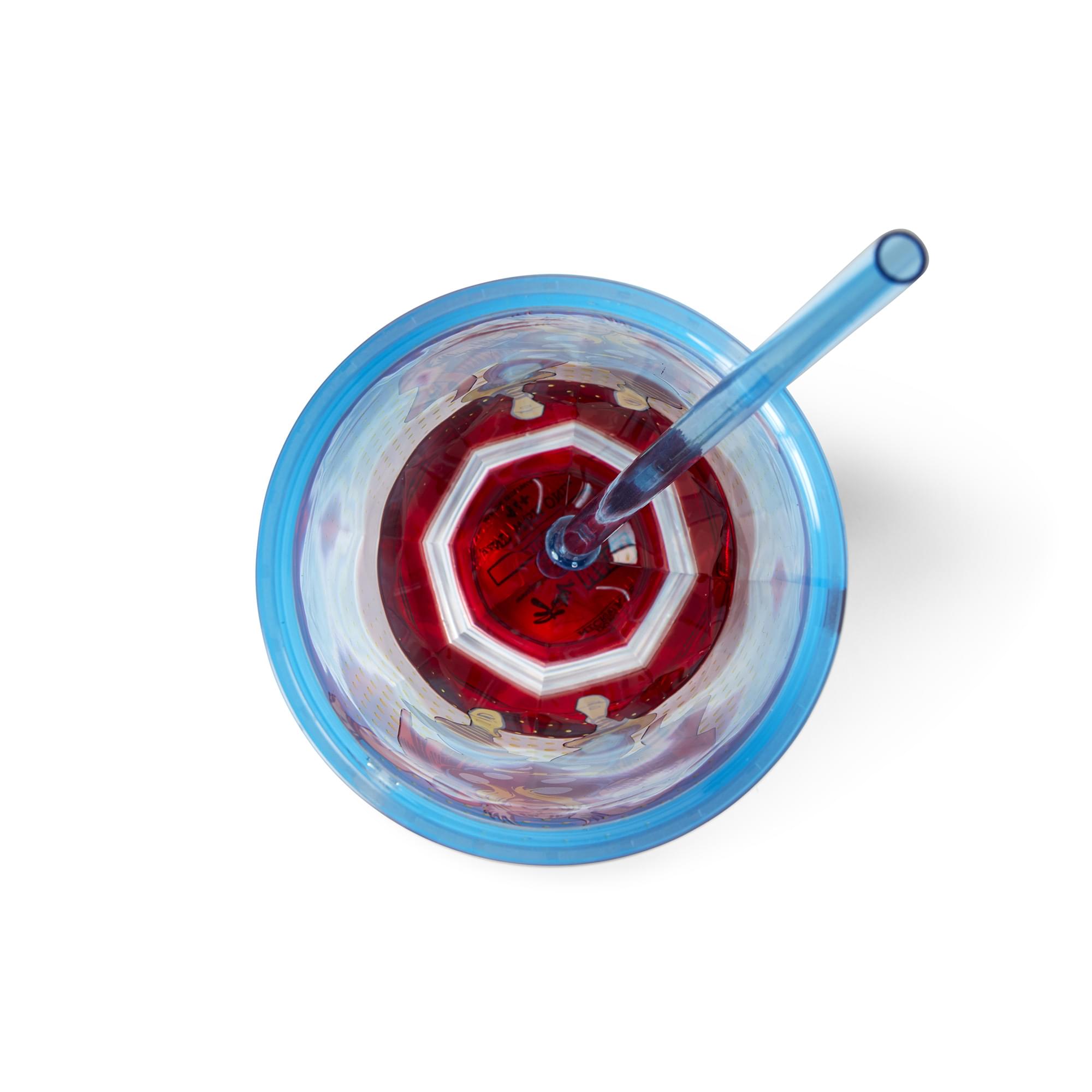 Marvel Thor God Of Thunder Plastic Tumbler Cup Lid & Straw | Holds 19 Ounces