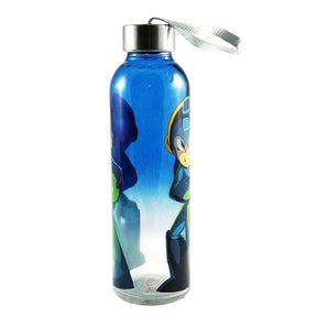 Mega Man 20oz Glass Water Bottle