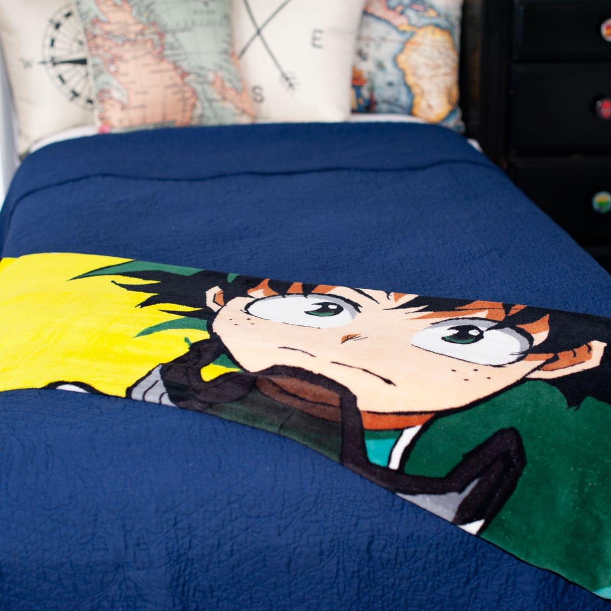 My Hero Academia Deku Lightweight Fleece Throw Blanket | 45 x 60 Inches