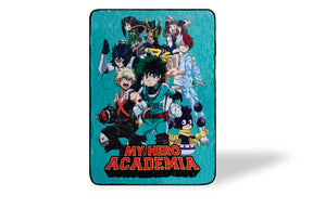 My Hero Academia U.A. Academy Heroes Large Fleece Throw Blanket | 60 x 45 Inches