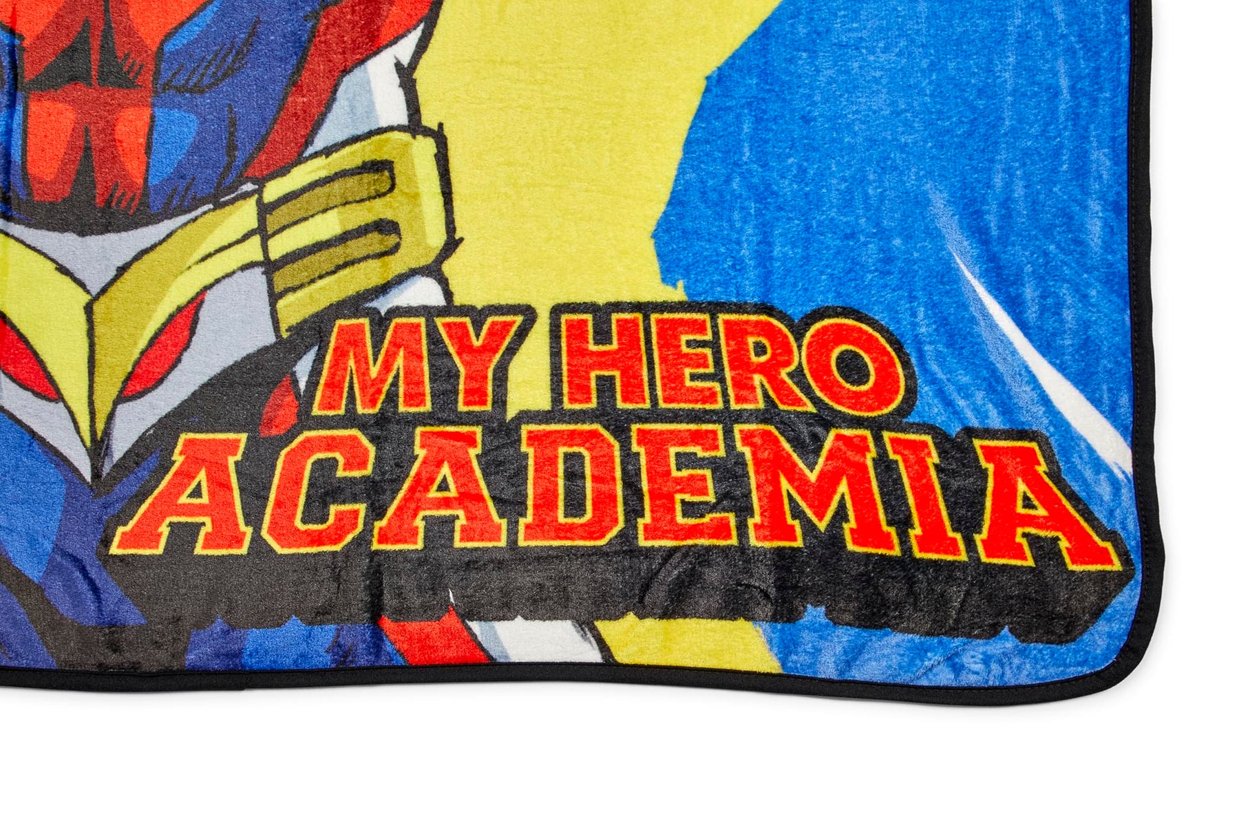 My Hero Academia Official All Might Large Fleece Throw Blanket | 60 x 45 Inches