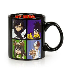 My Hero Academia Characters Black Ceramic Coffee Mug | 20 oz