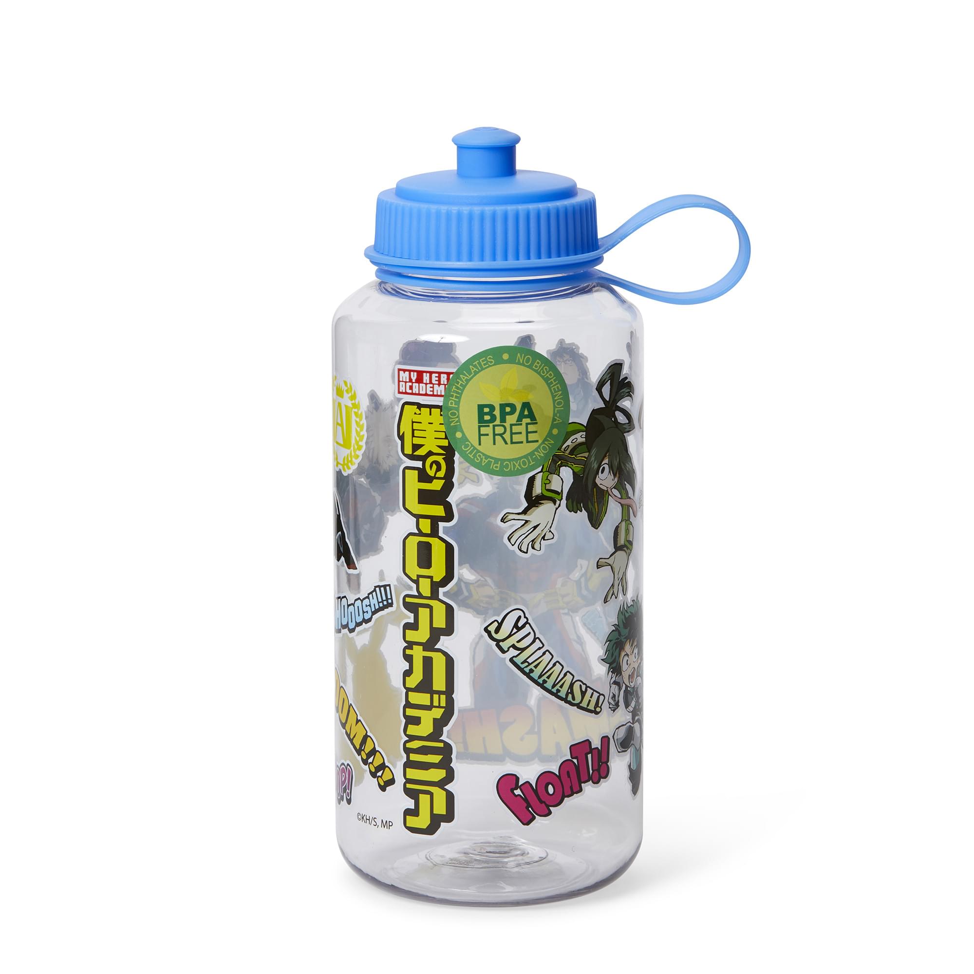 My Hero Academia Heroes & Perks 32oz Plastic Water Bottle | Free Shipp