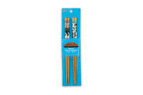 My Hero Academia Midoriya & Bakugo Bamboo Chopsticks Set | Includes 2 Sets