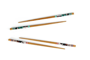 My Hero Academia Midoriya & Bakugo Bamboo Chopsticks Set | Includes 2 Sets