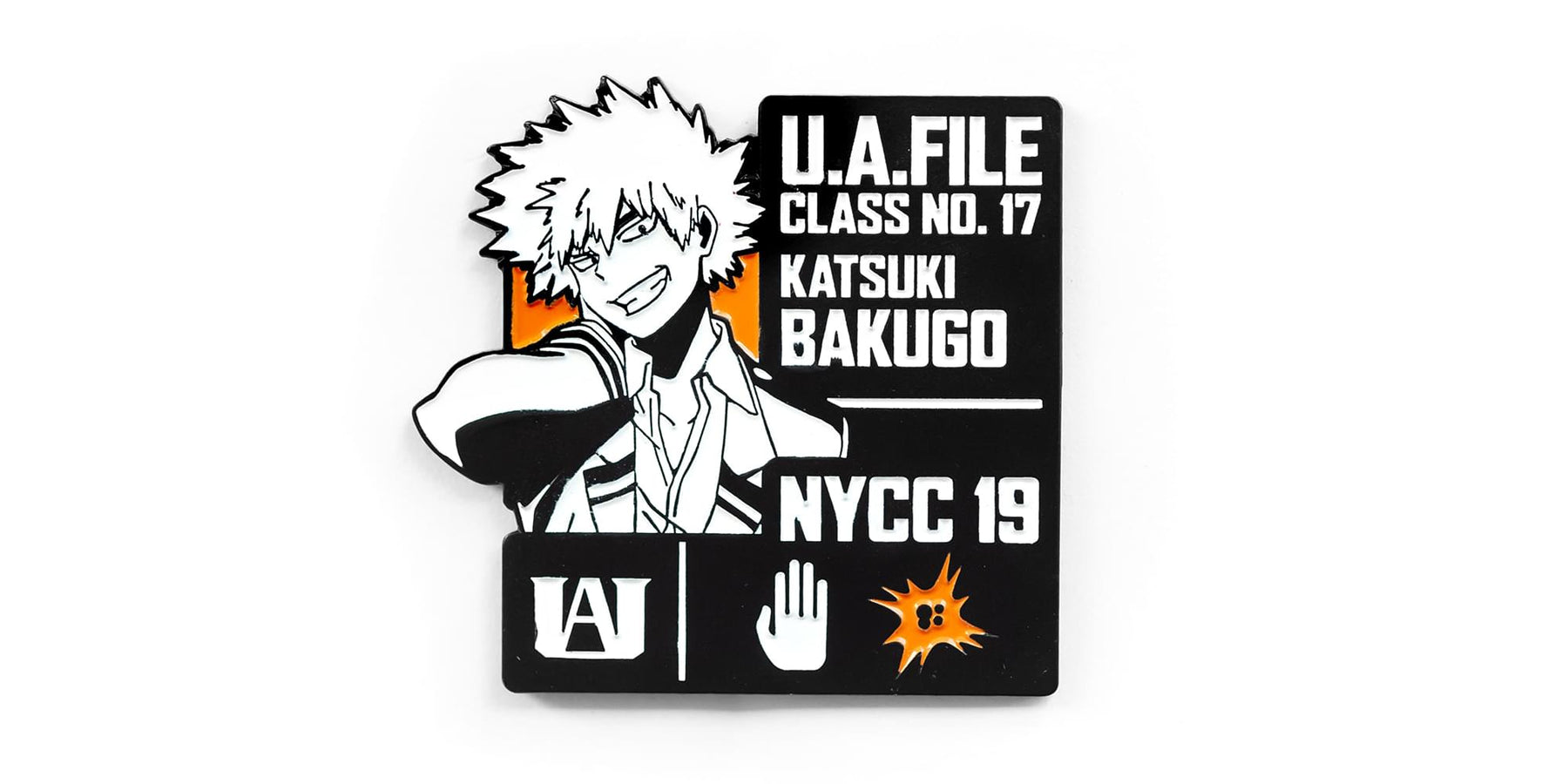 My Hero Academia Katsuki Bakugo Pin | Exclusive Collectible Pin | 2 Inches Tall