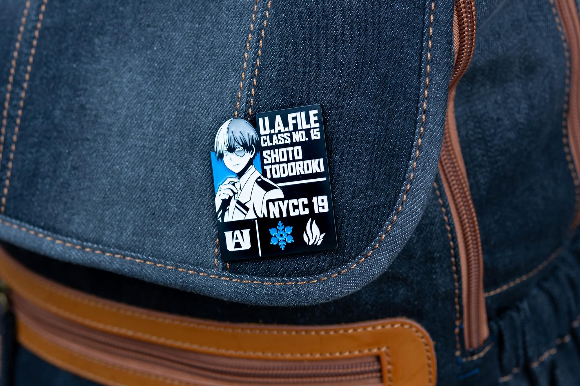 My Hero Academia Shoto Todoroki Pin | Exclusive Collectible Pin | 2 Inches tall