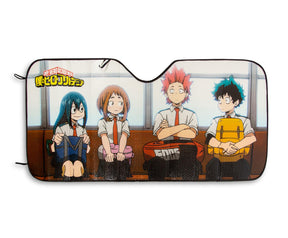 My Hero Academia Characters Sunshade for Car Windshield | 58 x 28 Inches