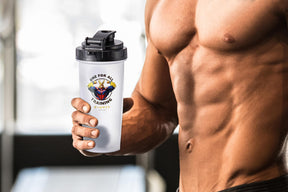 My Hero Academia All Might Training Gym Shaker Bottle | Includes Mixing Ball