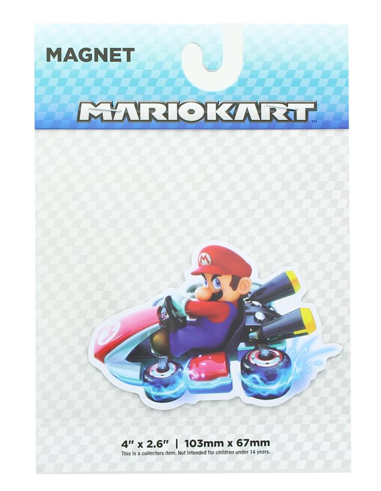 Mario Kart 4-Inch Auto Magnet