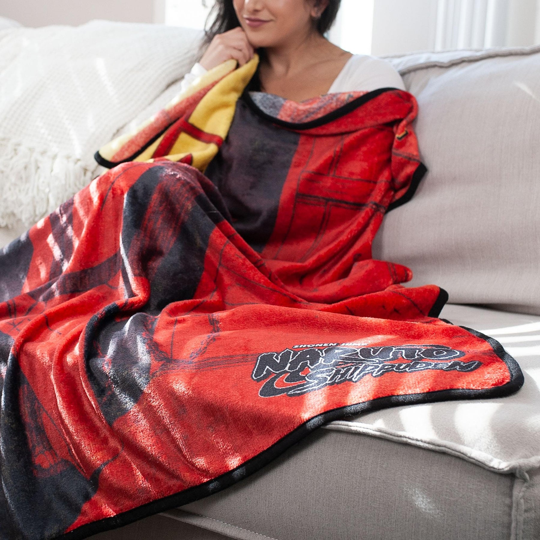 Naruto Ninja Fleece Throw Blanket | 45 x 60 Inches