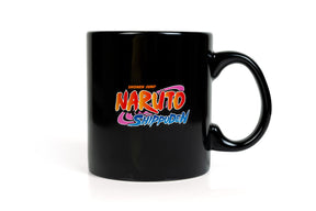 Naruto: Shippuden Hidden Leaf Village Pewter Emblem Coffee Mug | Holds 20 Ounces